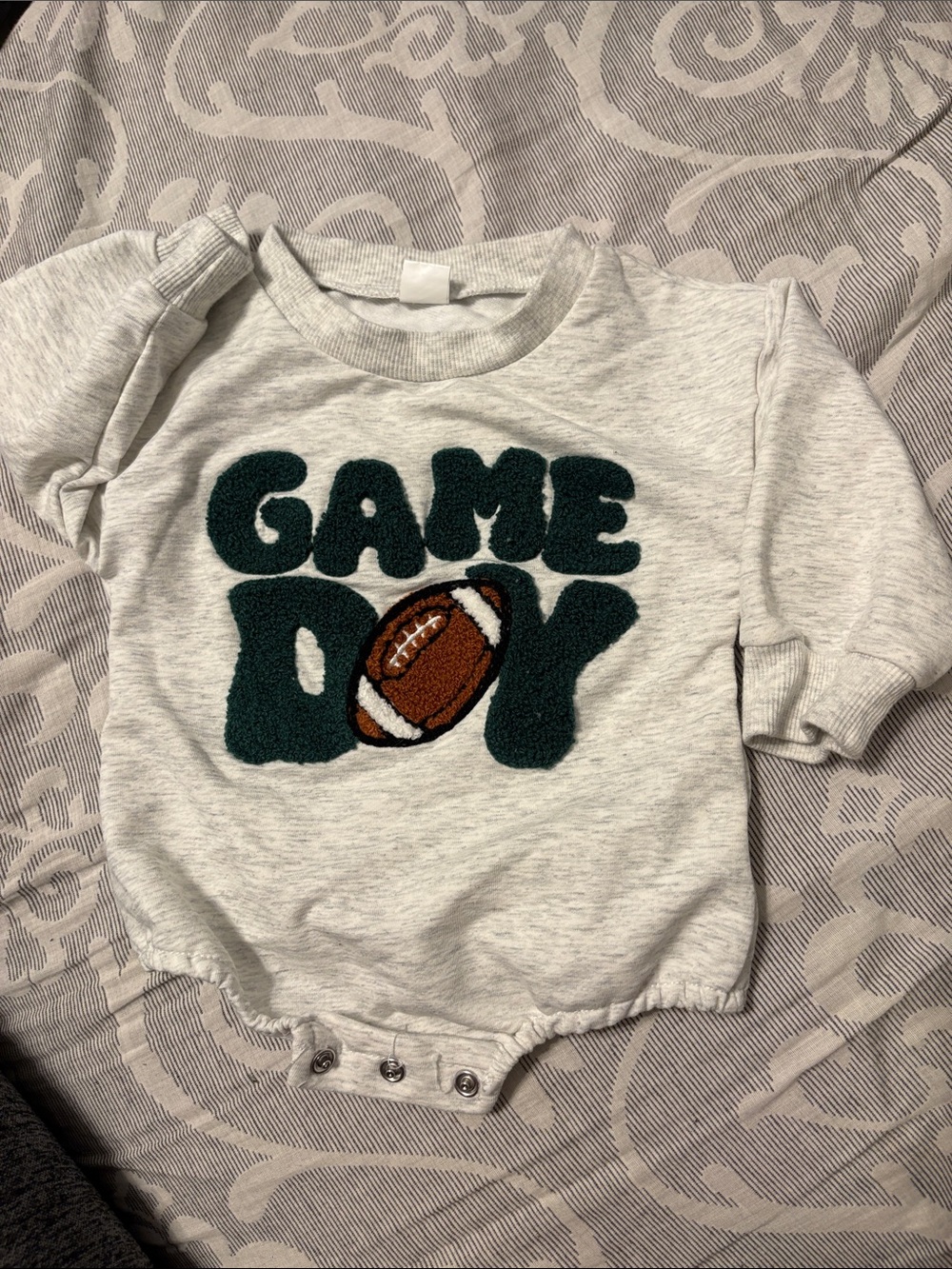 Game Day Baby Boy/Girl Bodysuit — Size 0-3M